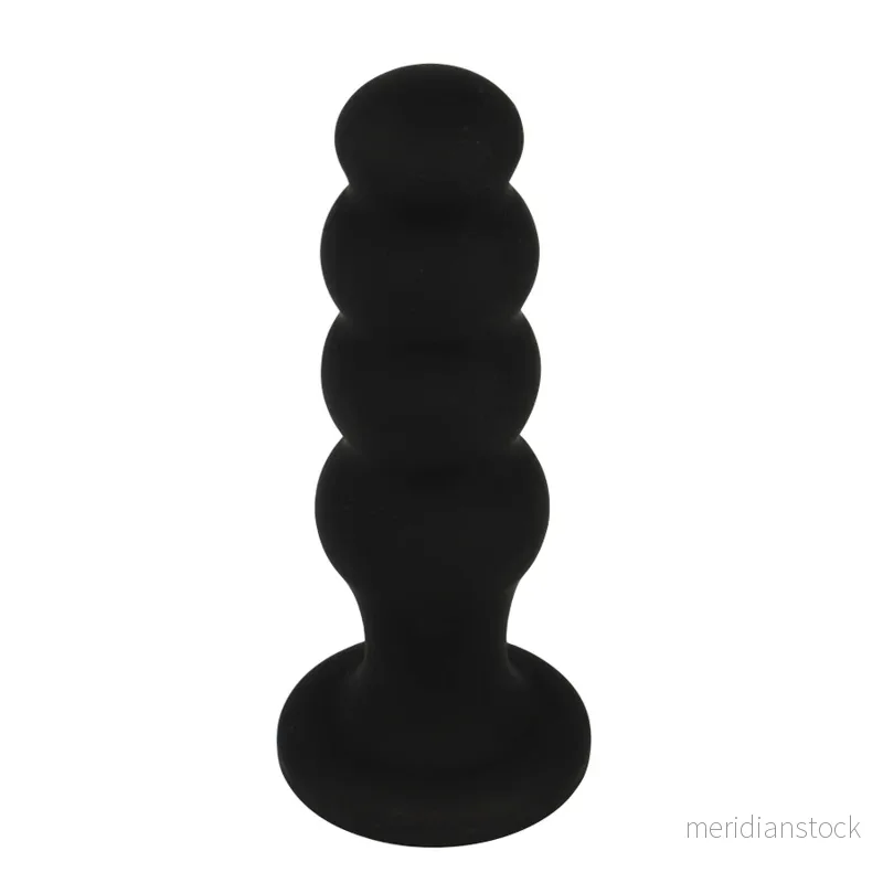 BLACK&SILVER - SCOTT PREMIUM SILICONE ANAL PLUG BLACK - Bild 3