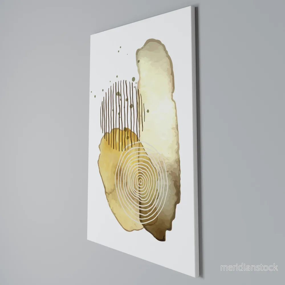 TRANSCENDENT TONES Vertical Canvas Print - Bild 3