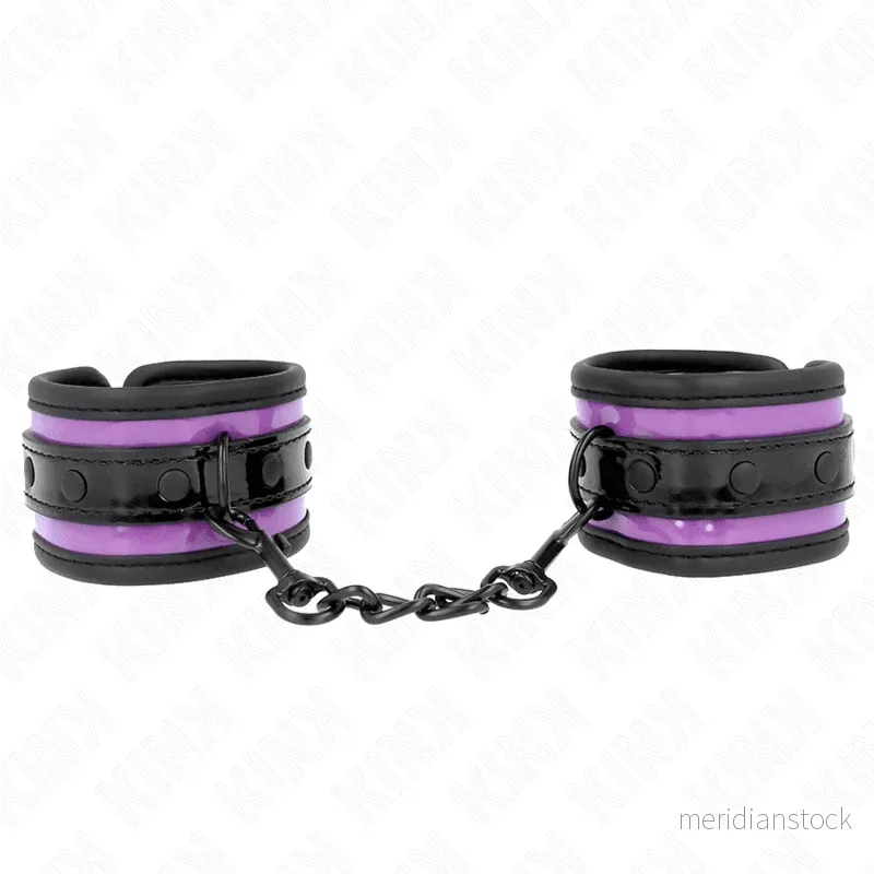 KINK - NEOPRENE WRIST RESTRAINTS LIGHT PURPLE AJUSTABLE 21-28 CM X 5 CM - Bild 3