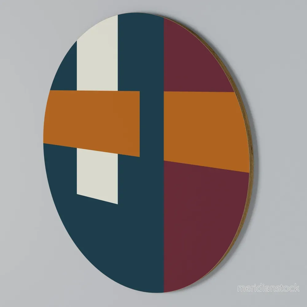 GEOMETRIC MELANCHOLY Rund väggdekor GEOMETRIC MELANCHOLY Rund väggdekor