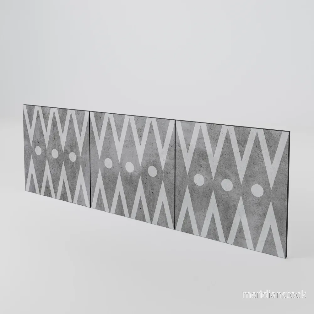 SHARP EDGES Luckset med 3 dörrar till sideboard - Bild 3