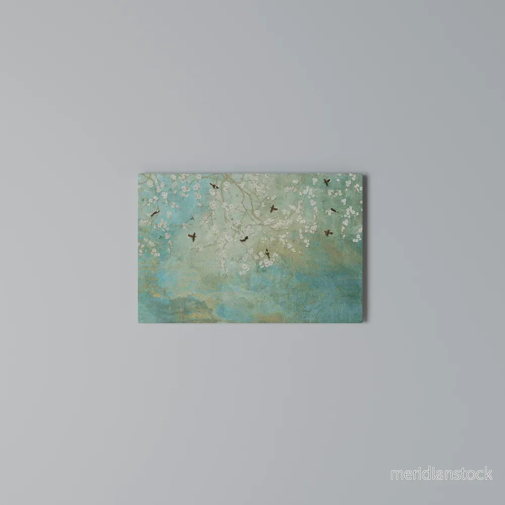 BLOOMING CHARM Horizontal Canvas Print - Bild 3