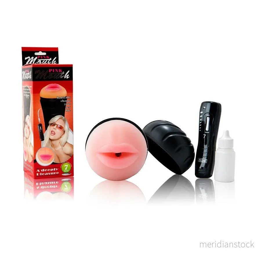 BAILE - MOUTH MASTURBATOR WITH VIBRATOR 7 RHYTHMS - Bild 3