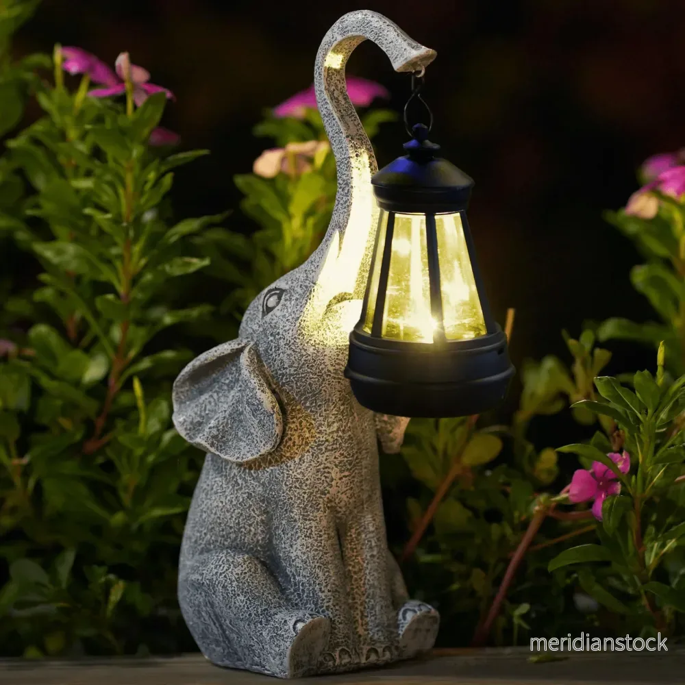 Stämningsfull solbelysning för trädgården – Elephant Glow