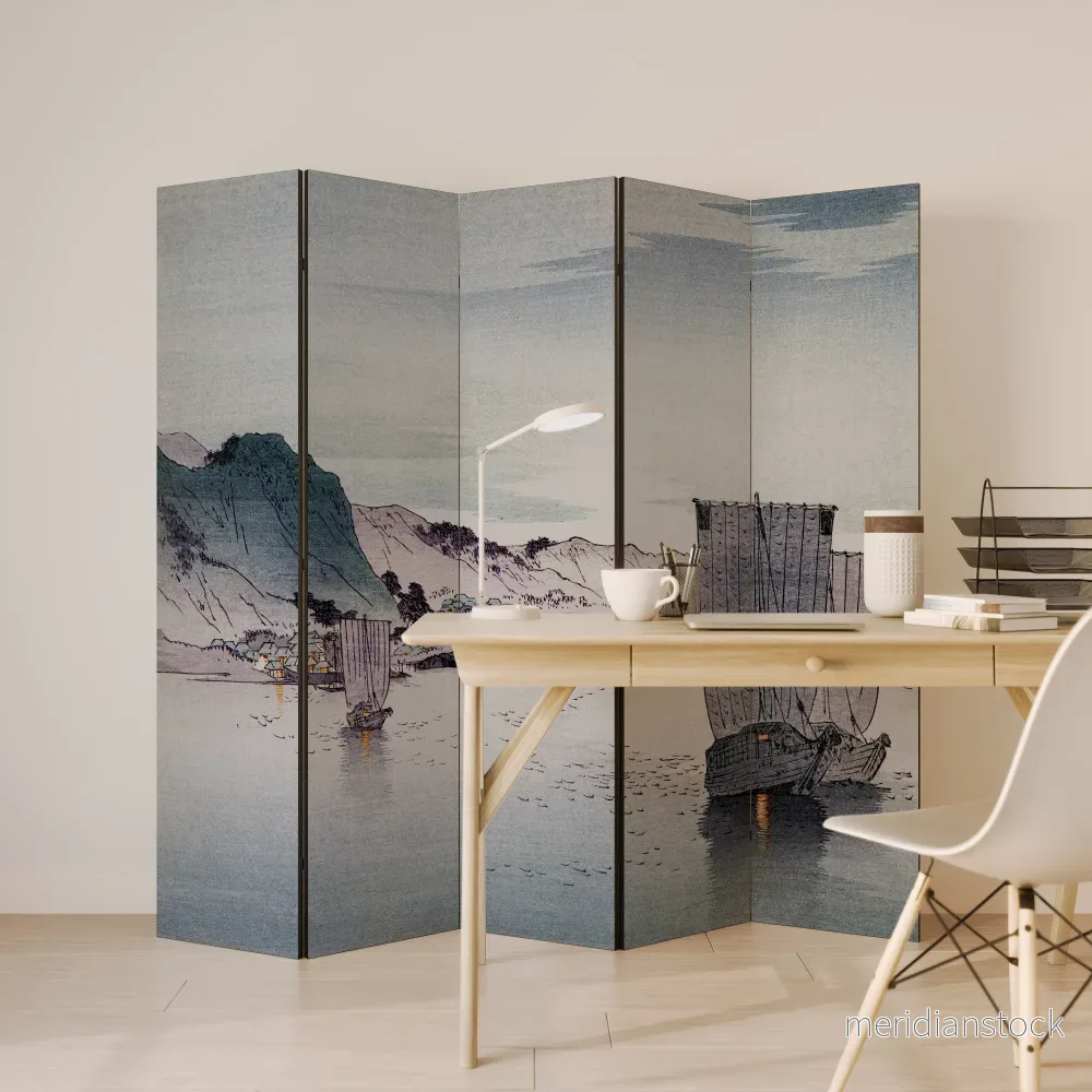 YĹŞGURE NO HANSEN Dekorativ rumsavdelare – 5 paneler - Bild 3