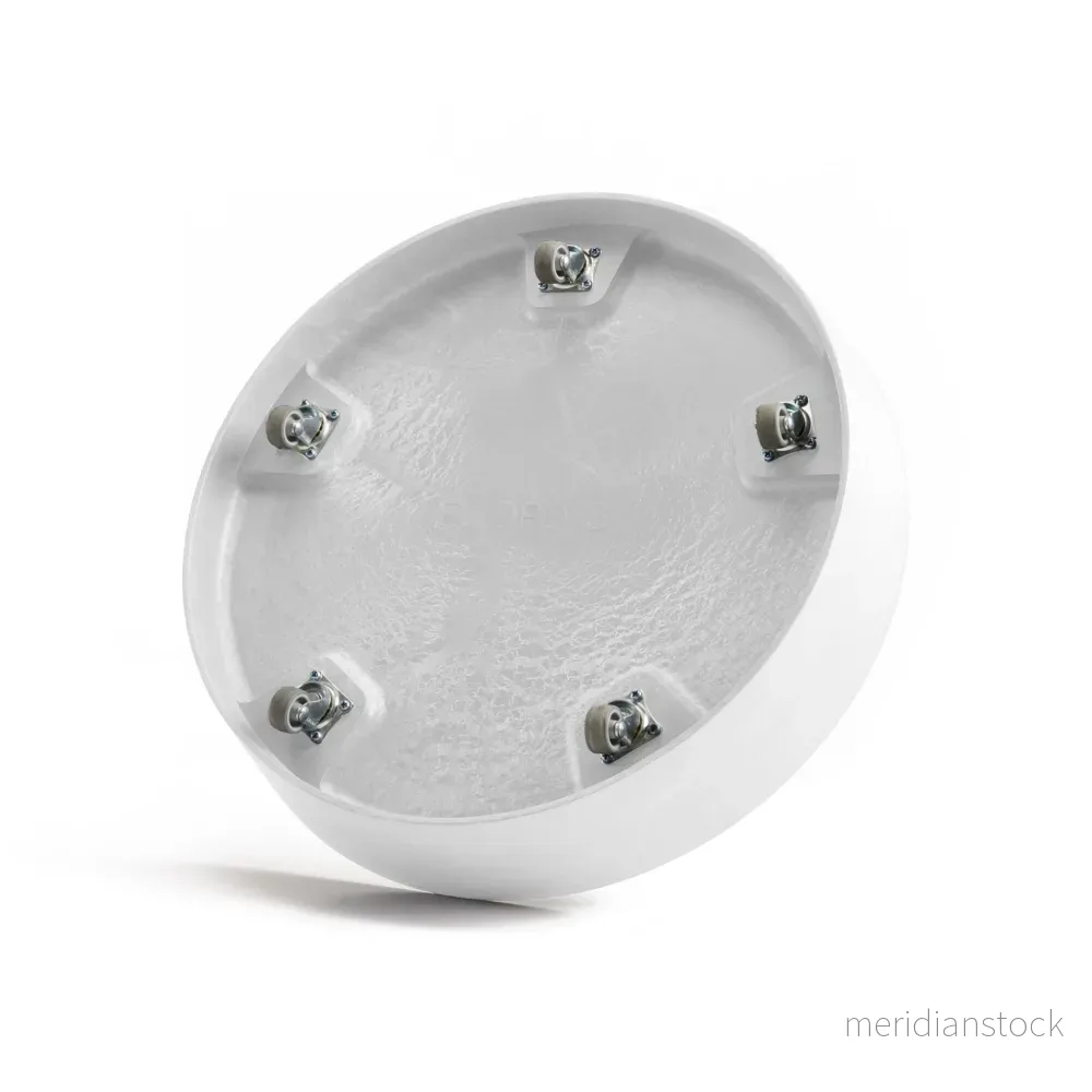 Krukfat Amsterdam med hjul 50cm vit Krukfat Amsterdam med hjul 50cm vit