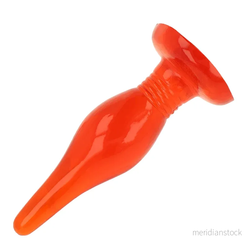 BAILE Red Soft Touch Anal Plug 14.2 cm - Comfortable and Body-Safe Pleasure Toy - Bild 3
