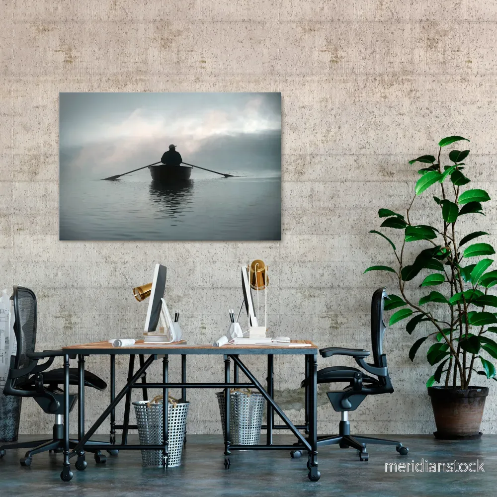 SAIL INTO THE UNKNOWN Horizontal Canvas Print - Bild 2
