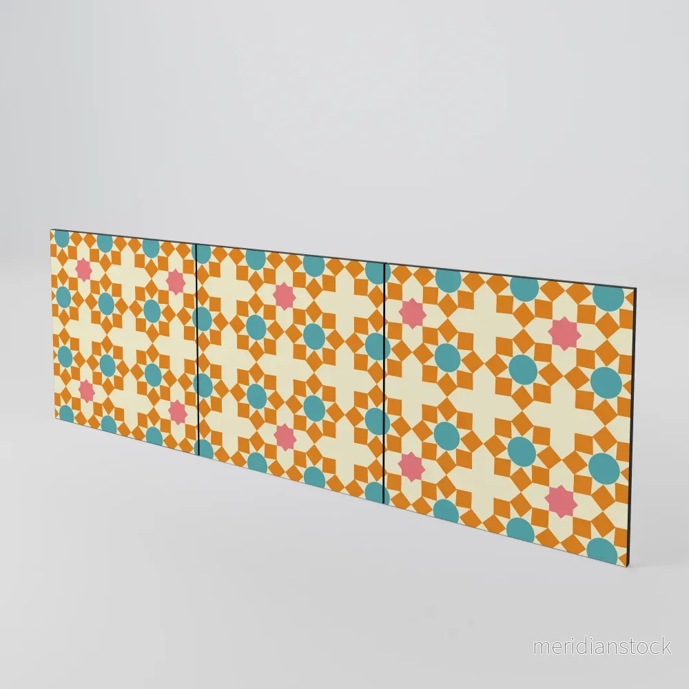 FLORAL DECOR Luckset med 3 dörrar till sideboard - Bild 3