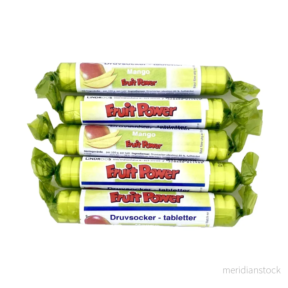 Druvsocker FruitPower Mango 5-pack Druvsocker FruitPower Mango 5-pack