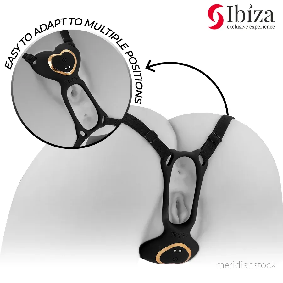 IBIZA - HEART PANTY COUPLE VIBRATOR REMOTE CONTROL - Bild 2