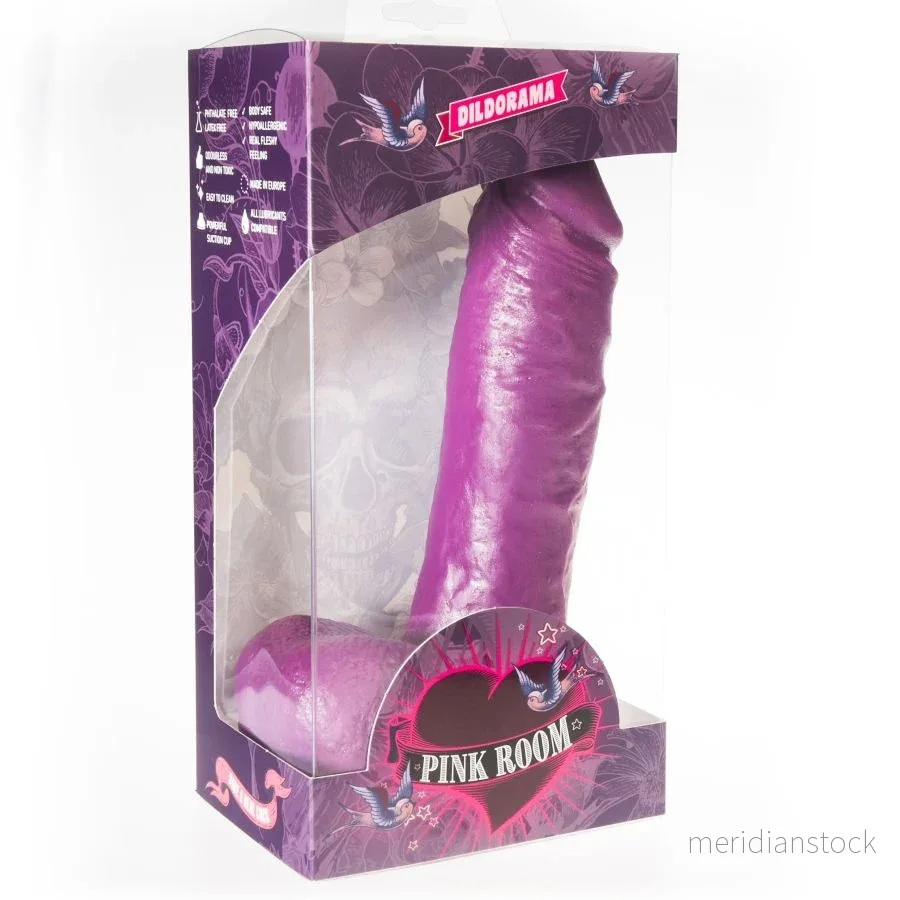 PINK ROOM - ANTON REALISTIC DILDO PURPLE 21.5 CM - Bild 3