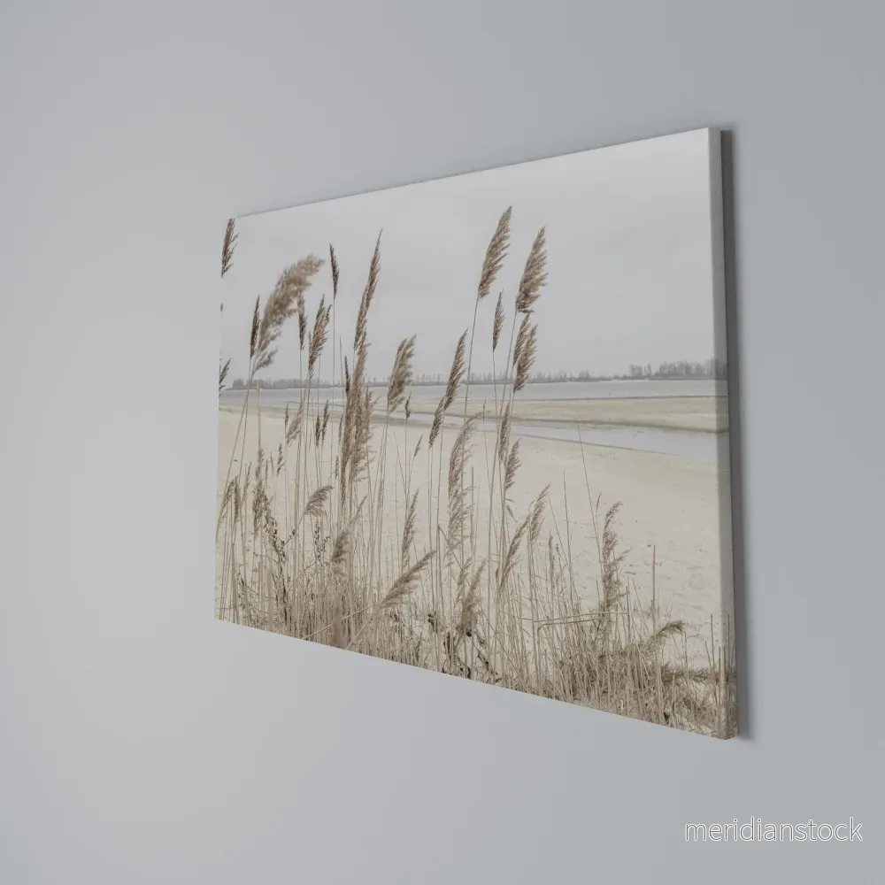 BREEZY STRAW HARMONY Horizontal Canvas Print - Bild 3