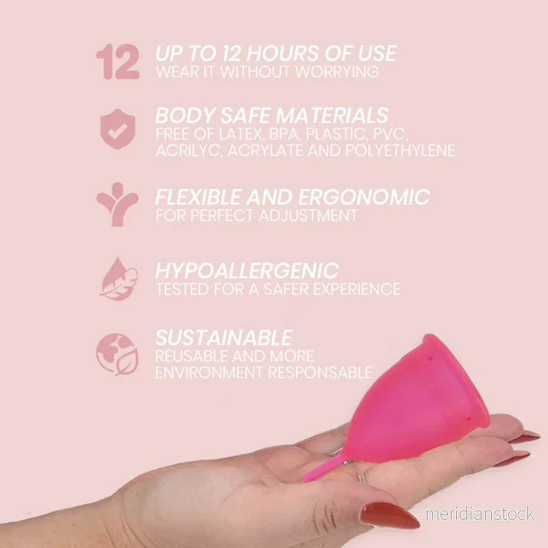 INTIMICHIC - MENSTRUAL CUP MEDICAL GRADE SILICONE - SIZE S - Bild 2