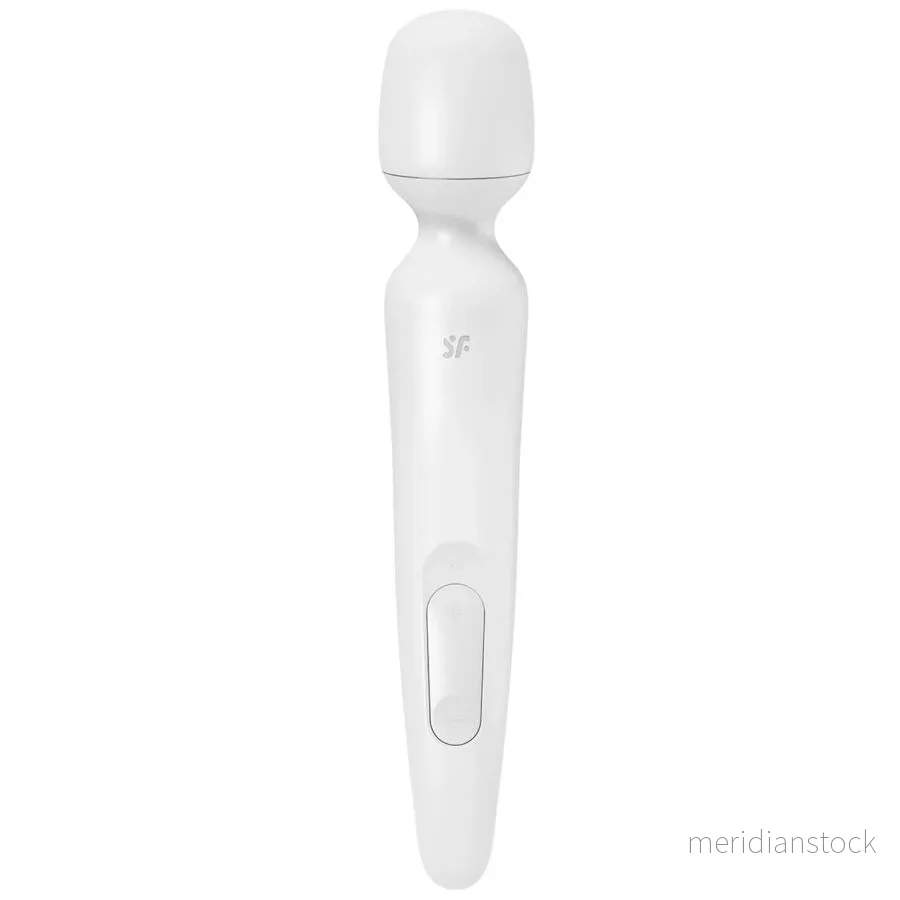 SATISFYER - WAND ERLAND VIBRATING MASSAGER WHITE