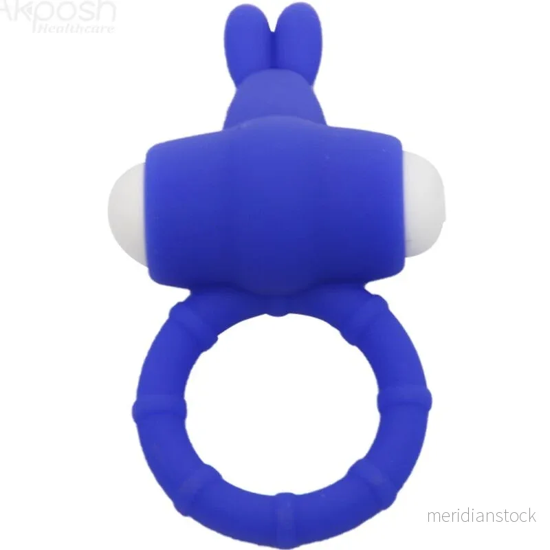 ARMONY - MS BUNNY VIBRATOR RING SILICONE BLUE - Bild 3