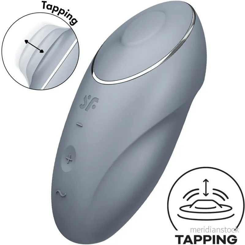 SATISFYER - TAP & CLIMAX 1 LAY-ON VIBRATOR RED - Bild 3