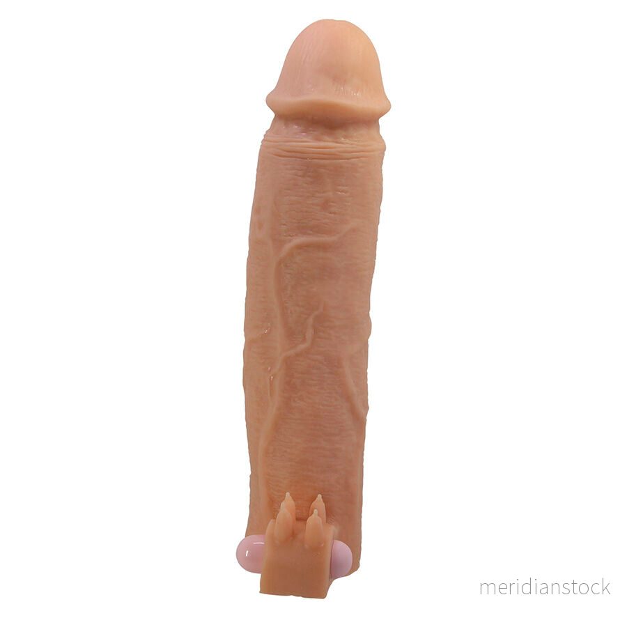 PRETTY LOVE - XERXES PENIS SLEEVE WITH CLITORAL STIMULATOR AND VIBRATION - Bild 3
