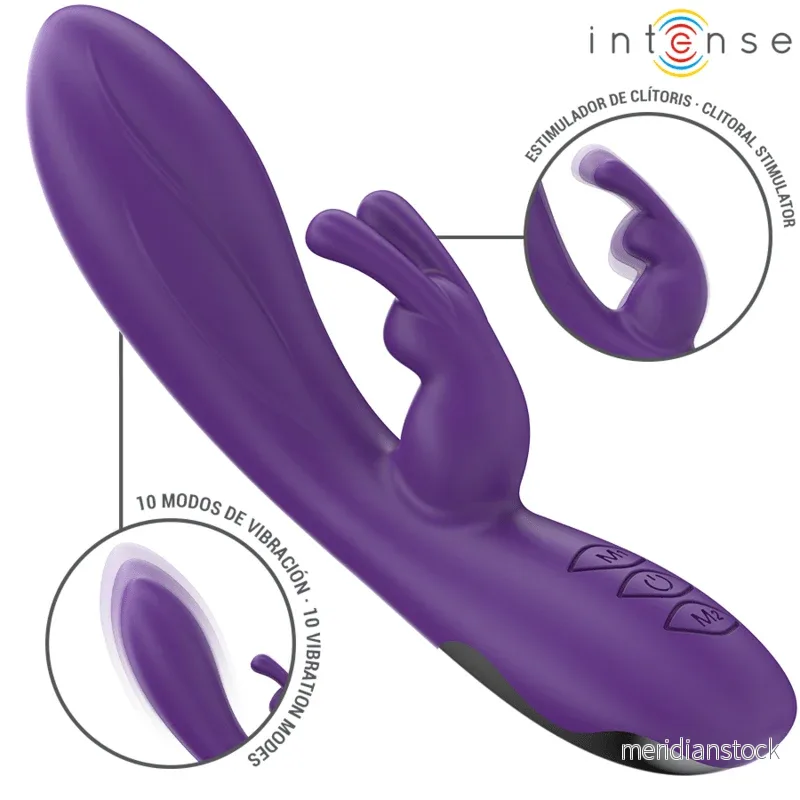 INTENSE - RANDALL RABBIT VIBRATOR 10 VIBRATIONS PURPLE - Bild 2