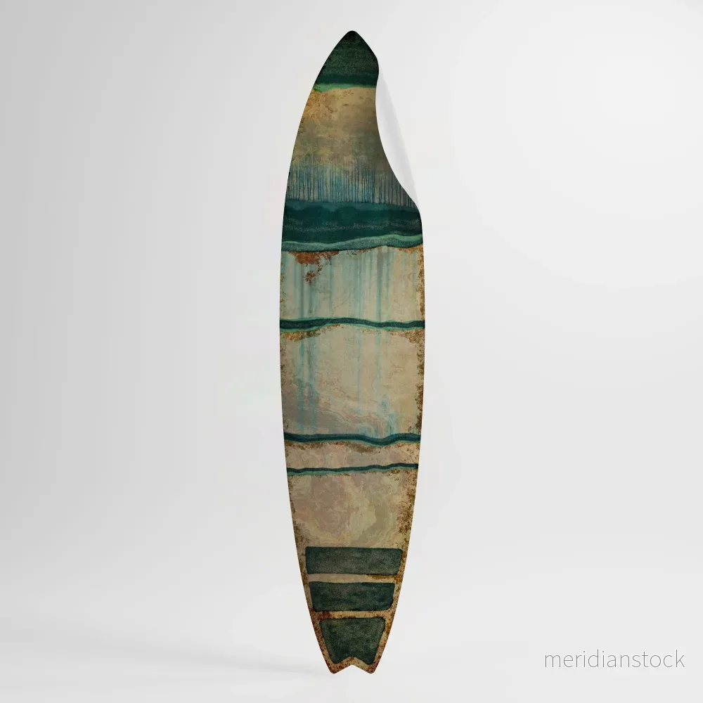 EMERALD MELANCHOLY Väggdekal surfbräda