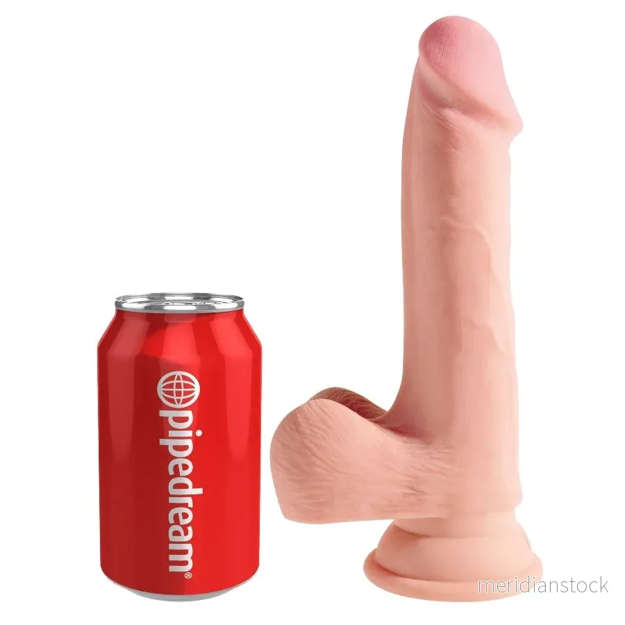 KING COCK - TRIPLE DENSITY DILDO 19 CM - Bild 2