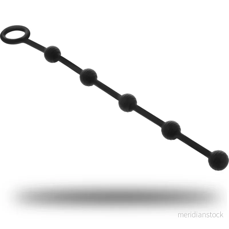 BLACK&SILVER - KORG ANAL ROSARY SILICONE INITIATION 21 CM - Bild 2