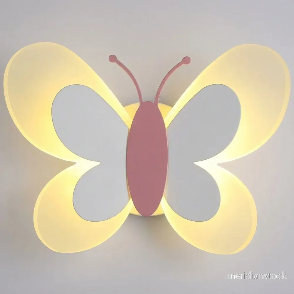 Fjärilsformad vägglampa – Faywing - Bild 2