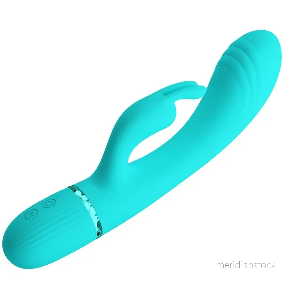 PRETTY LOVE - SCOCCO VIBRATOR RABBIT TURQUOISE - Bild 3