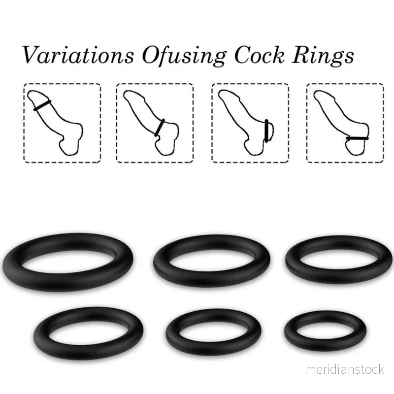 ARMONY - RINGS SILICONE BLACK - Bild 3
