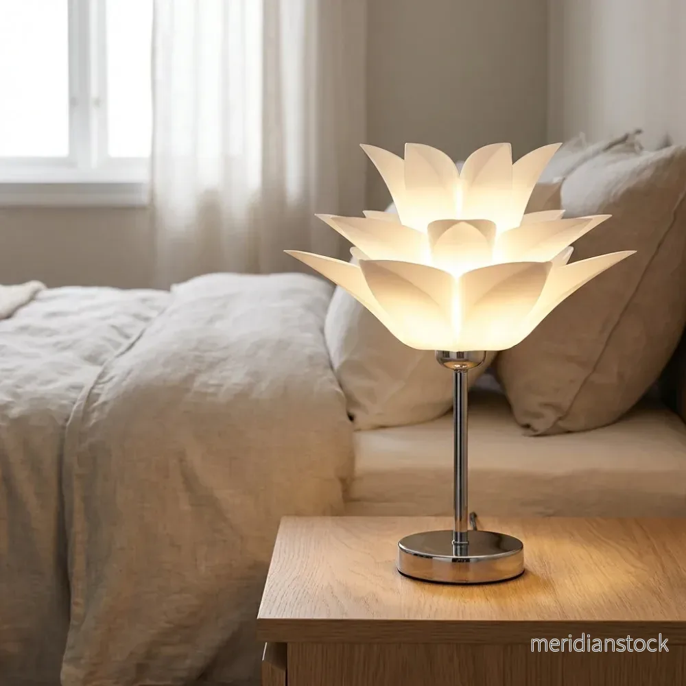 Lotusinspirerad LED-lampa – Auralotus