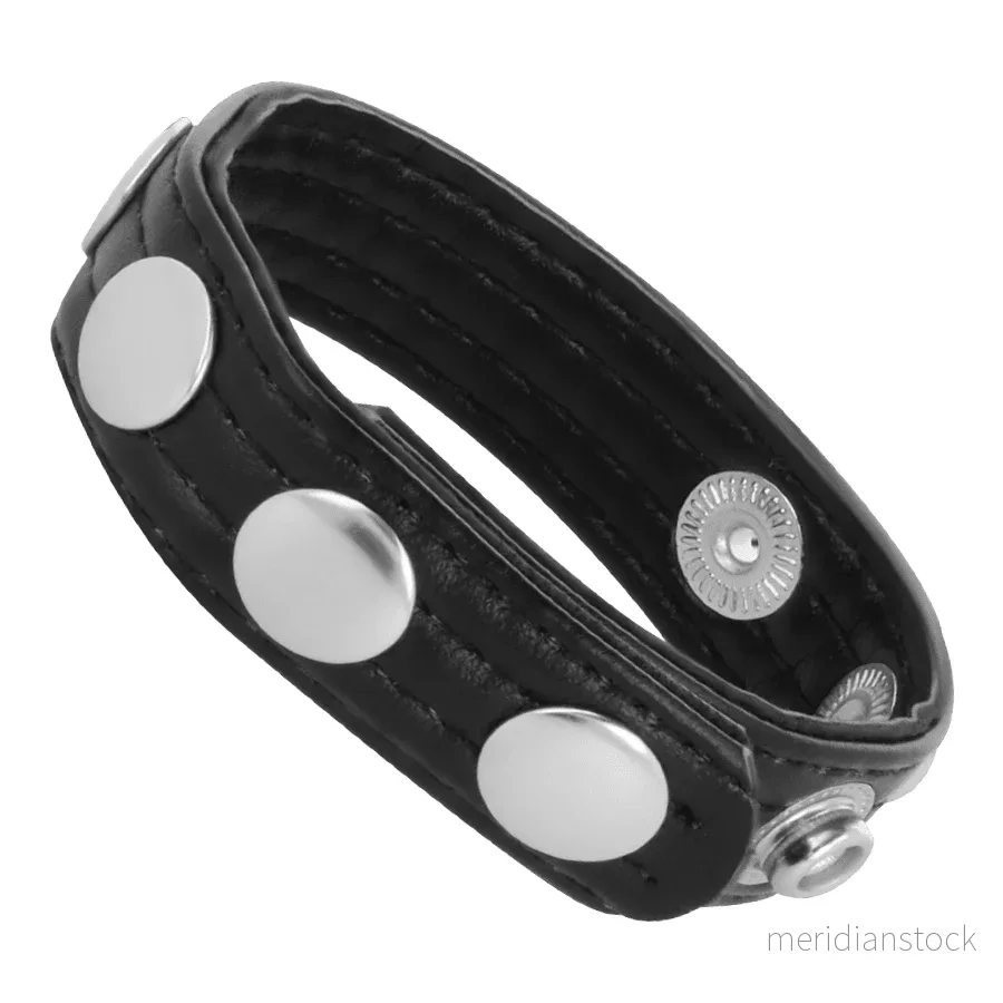 DARKNESS - LEATHER ERECTION RING - Bild 3