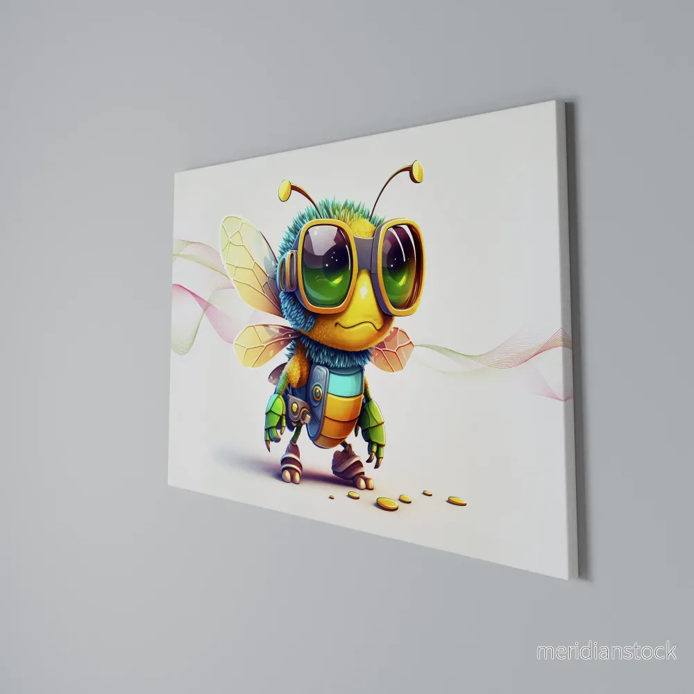 BUZZ BUDDY Horizontal Canvas Print - Bild 3