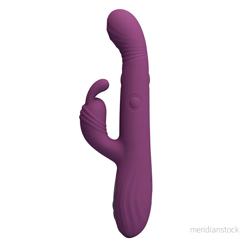 PRETTY LOVE - DEE MULTIFUNCTION RABBIT VIBRATOR OSCILLATING AND PERCUSSION PURPLE - Bild 2