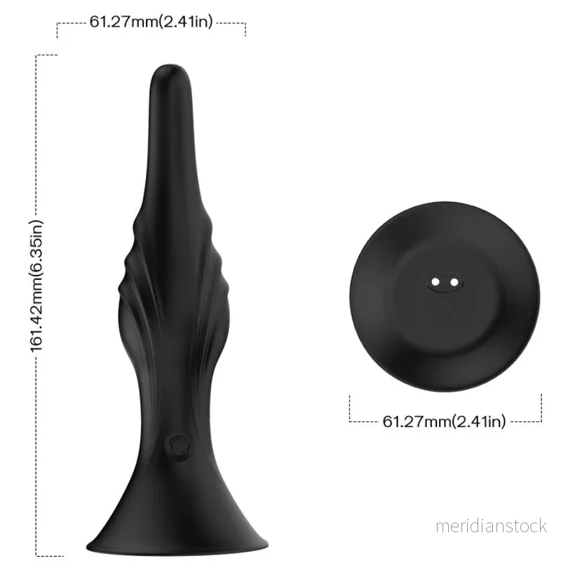 ARMONY - VIBRATOR & ANAL PLUG REMOTE CONTROL BLACK - Bild 3
