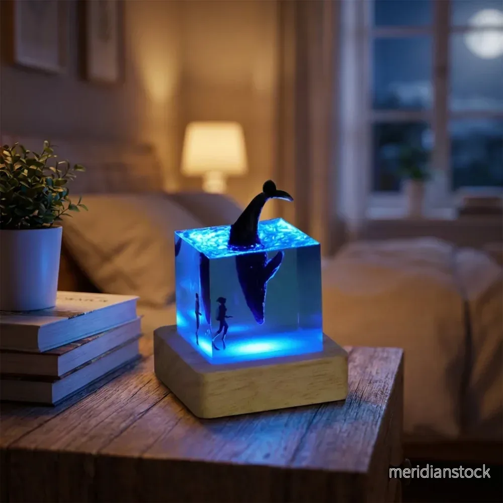 Landskapsinspirerad bordslampa – Aquareve