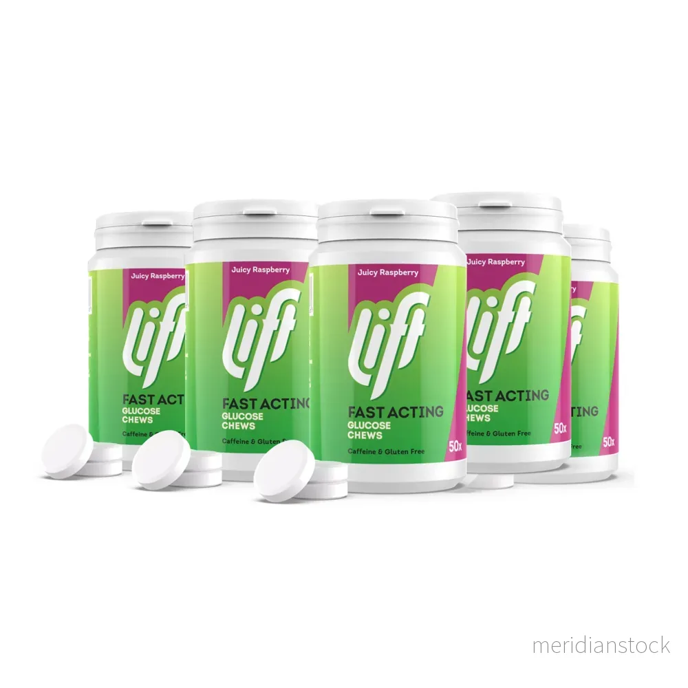 Druvsocker LIFT Hallon Refill 6-pack