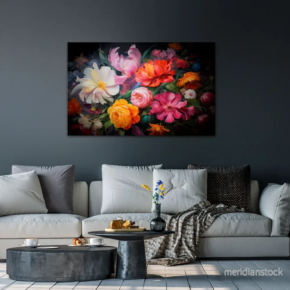 EPHEMERAL BOUQUET Horizontal Canvas Print - Bild 2