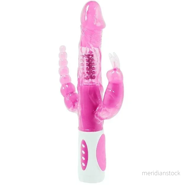 BAILE - PRETTY BUNNY TRIPLE VIBRATOR ROTATOR