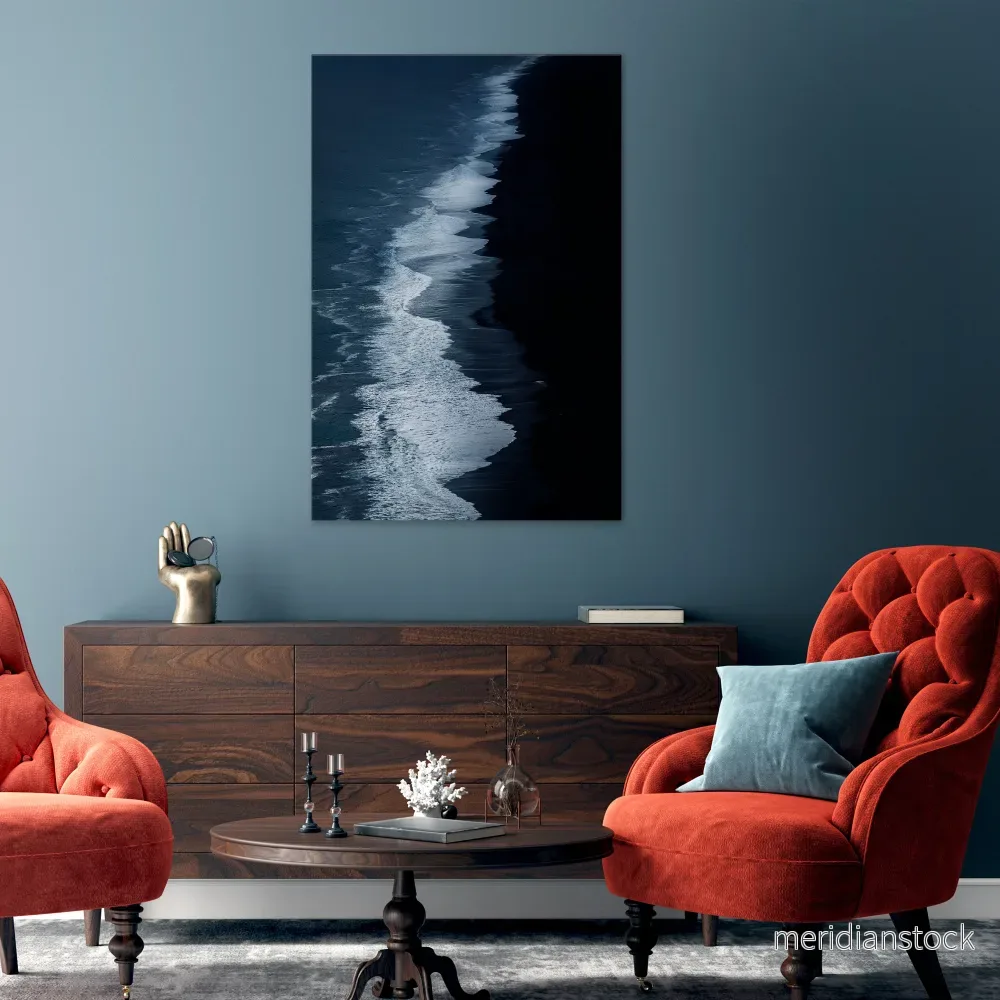 OCEAN’S WHISPER Vertical Canvas Print OCEAN’S WHISPER Vertical Canvas Print