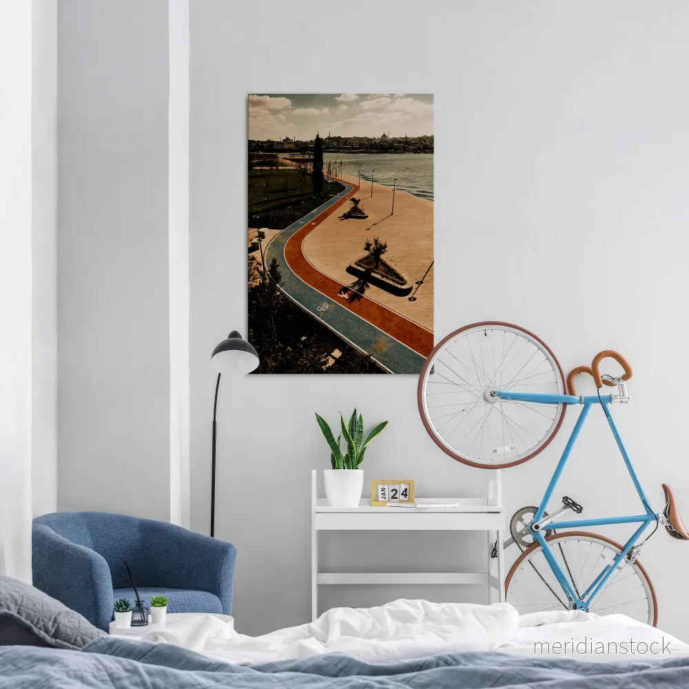 COLORS OF EXPLORATION Vertical Canvas Print