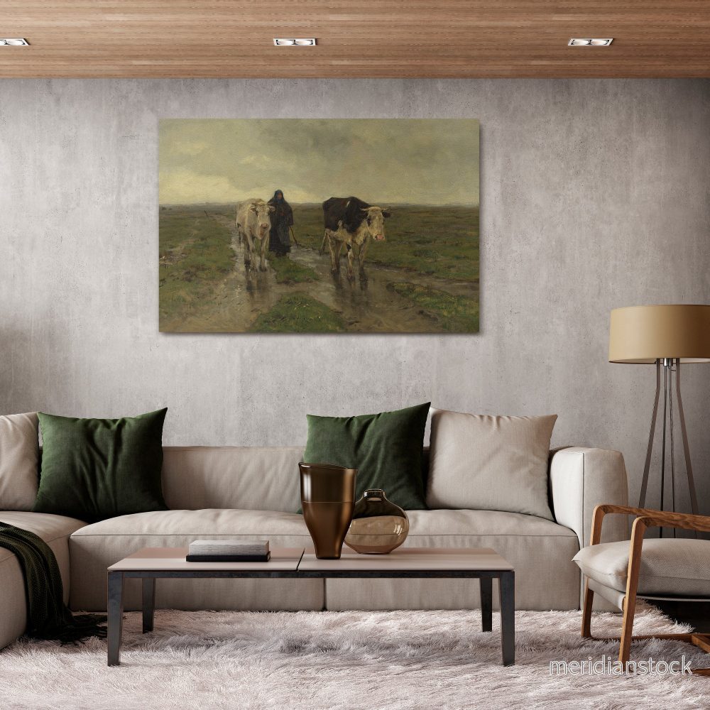 RAINY REFLECTIONS Horizontal Canvas Print - Bild 2
