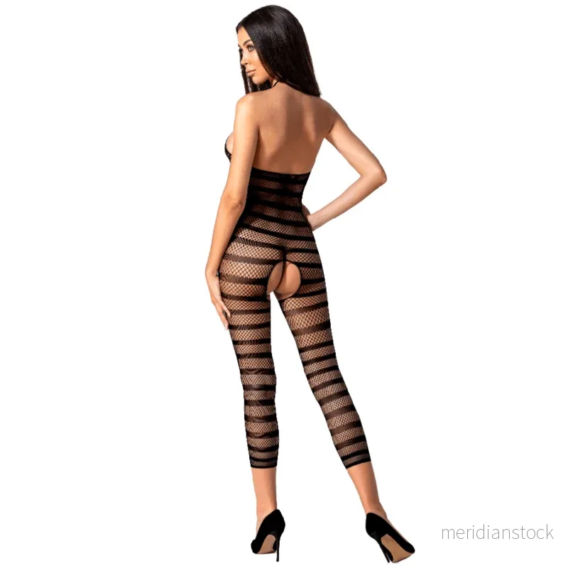 PASSION – WOMAN BS081 BODYSTOCKING BLACK ONE SIZE PASSION – WOMAN BS081 BODYSTOCKING BLACK ONE SIZE