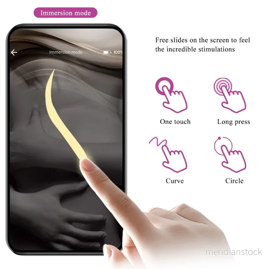 PRETTY LOVE - LEVIATHAN APP CONTROLLED VIBRATOR PURPLE - Bild 3