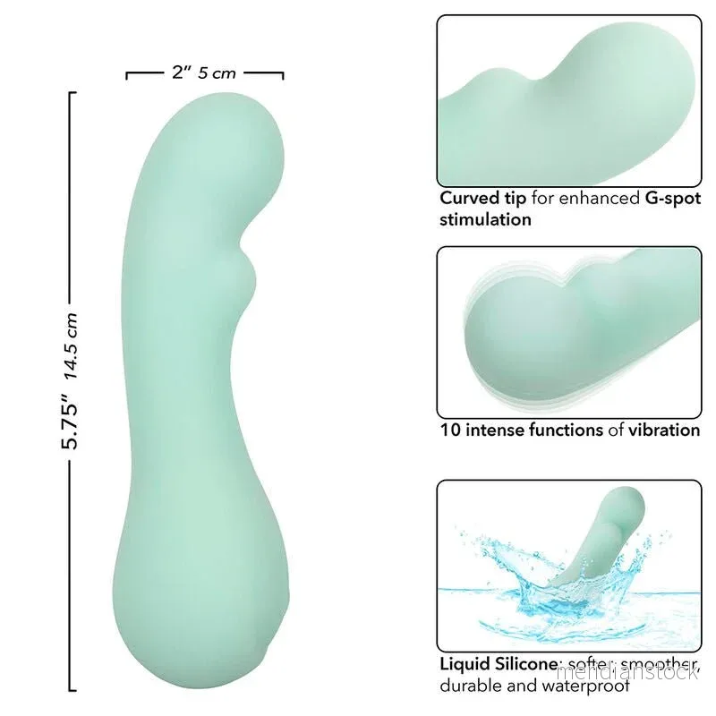 CALEXOTICS - PACIFICA BORA BORA ESTIMULATOR G SPOT 10 VIBRATIONS AQUA - Bild 3