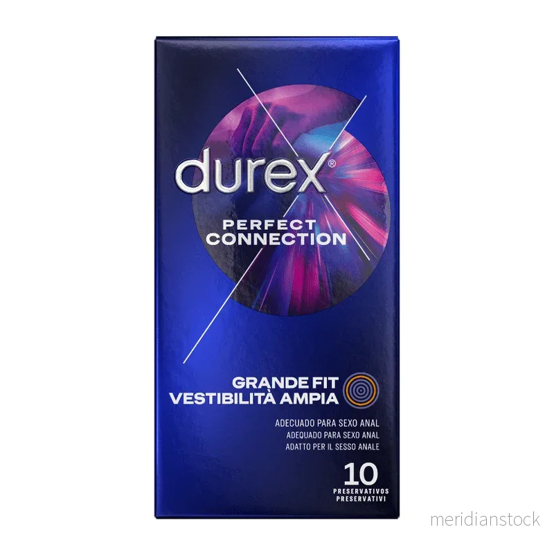 DUREX - PERFECT CONNECTION SILICONE EXTRA LUBRIFICATION 10 UNITS