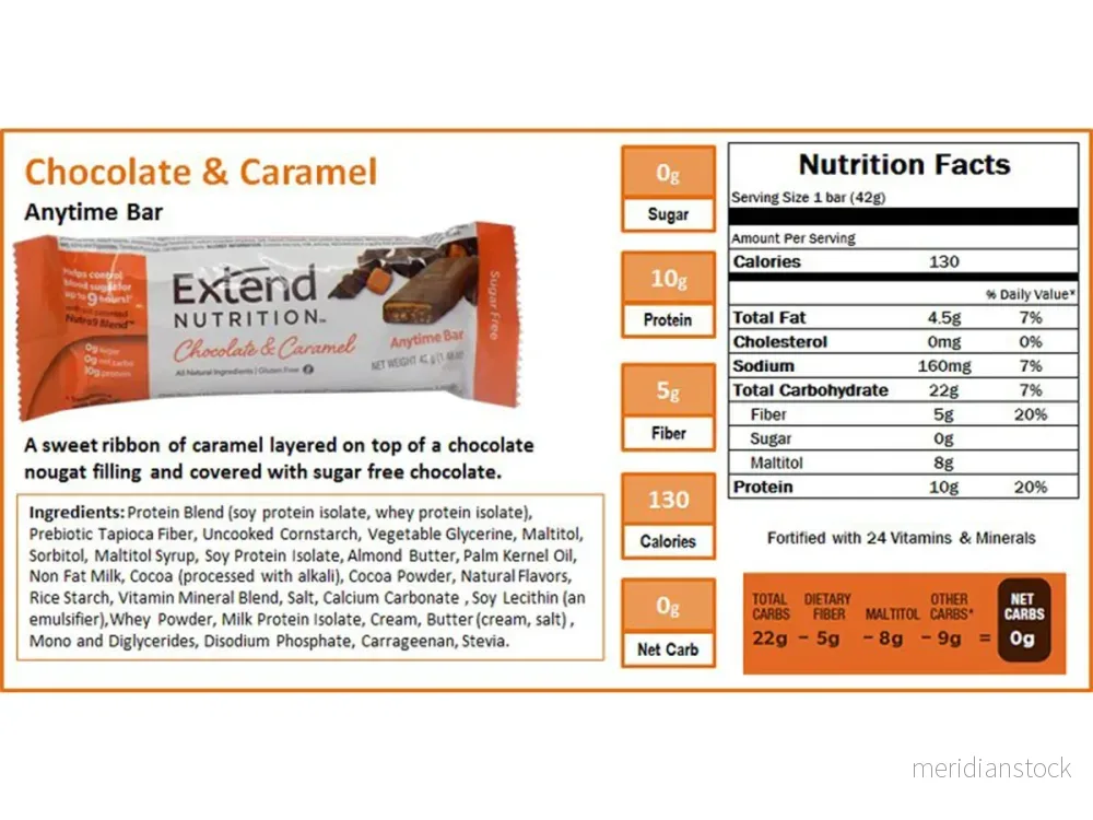Extend Bar Choklad och Karamell 15-pack - Bild 2