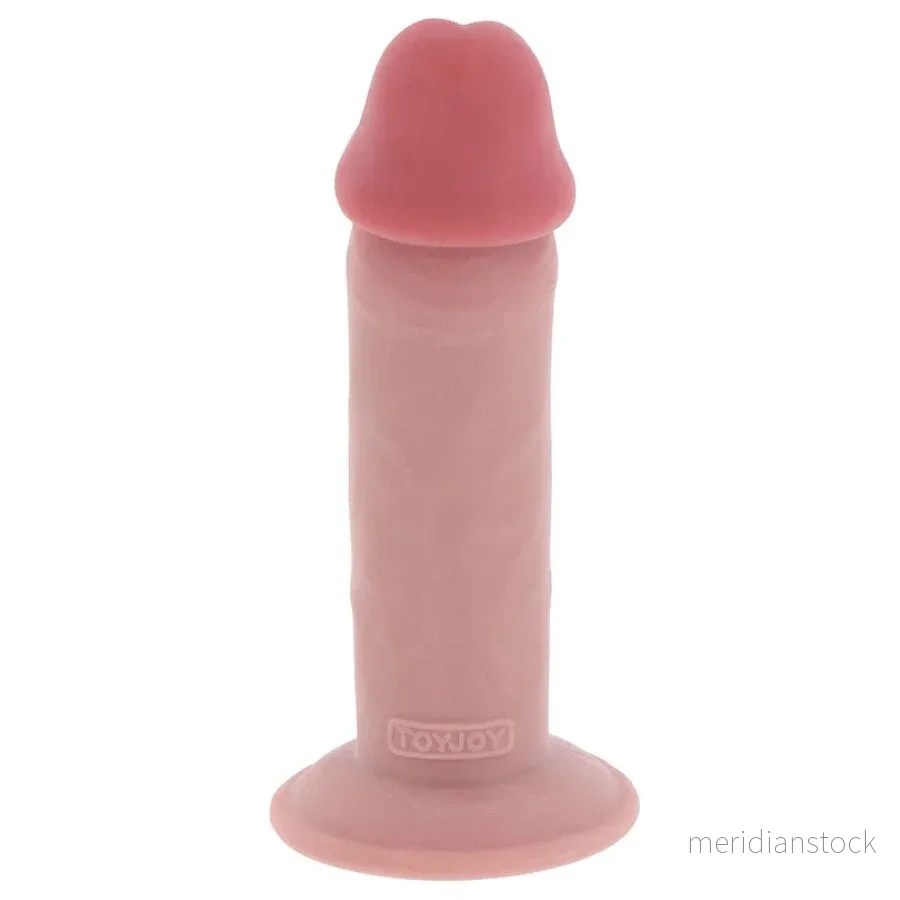 GET REAL - DELUXE THICK DOUBLE-DENSITY TPE DONG 18 CM