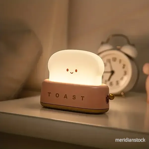 Söt nattduksbordslampa - GlowToasty - Bild 2