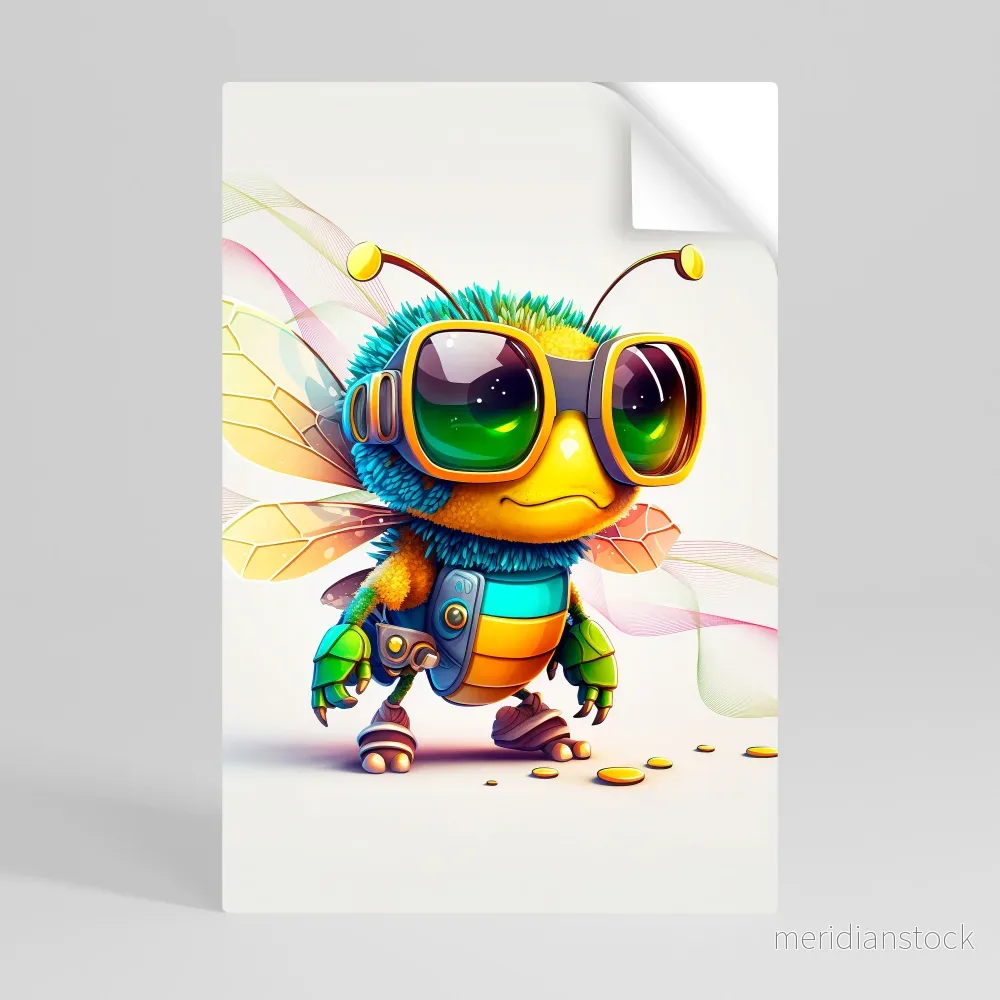 BUZZ BUDDY Självhäftande Vertikal Poster - Bild 2