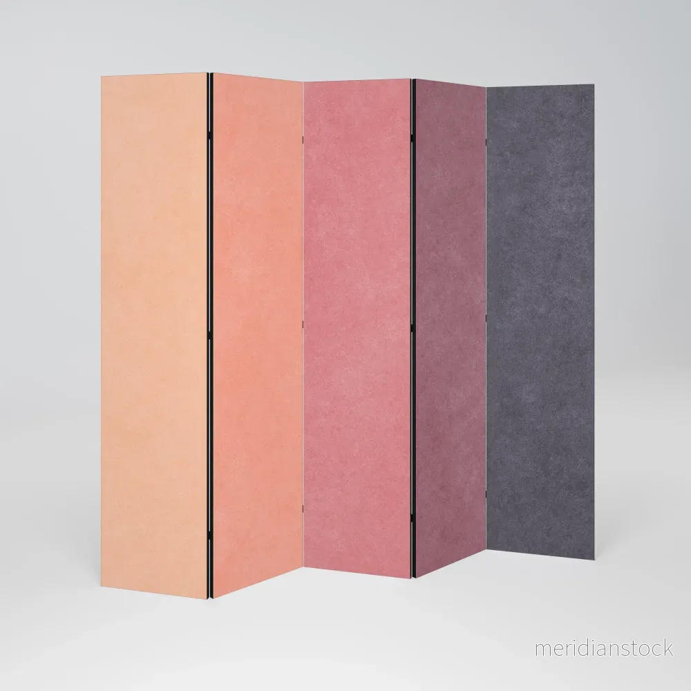 SMELLS LIKE PINK SPIRIT Dekorativ rumsavdelare – 5 paneler